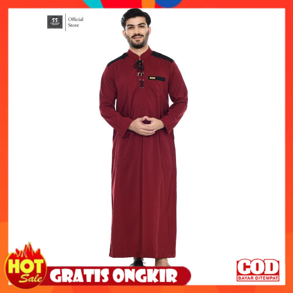 KAIN ADEM HALUS TEBAL / JUBAH SPORTY GAMIS PRIA BERKUALITAS