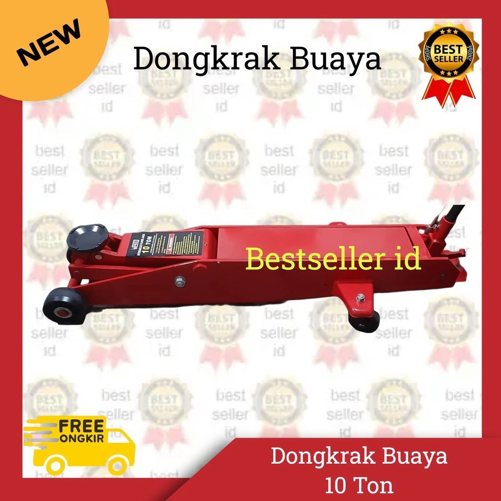 WESTCO Dongkrak Buaya 10 Ton Heavy Duty / Dongkrak Mobil 10 Ton