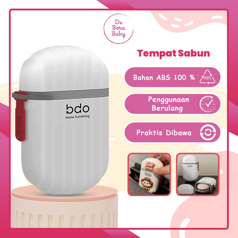 [Deborababy] Travel kotak Sabun Tempat Sabun Traveling batang kamar mandi tempat sabun travel travel