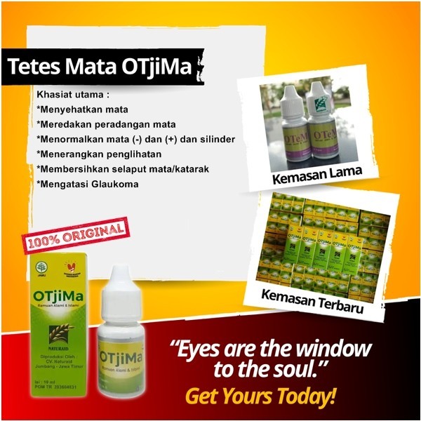 Obat tetes mata otjima penurun minus mata kabur sebelah katarak bpom