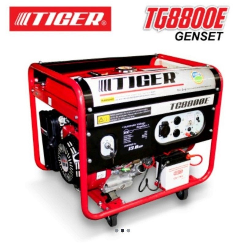 Mesin Genset Bensin 4 Tak 6000 Watt TG 8800 TIGER