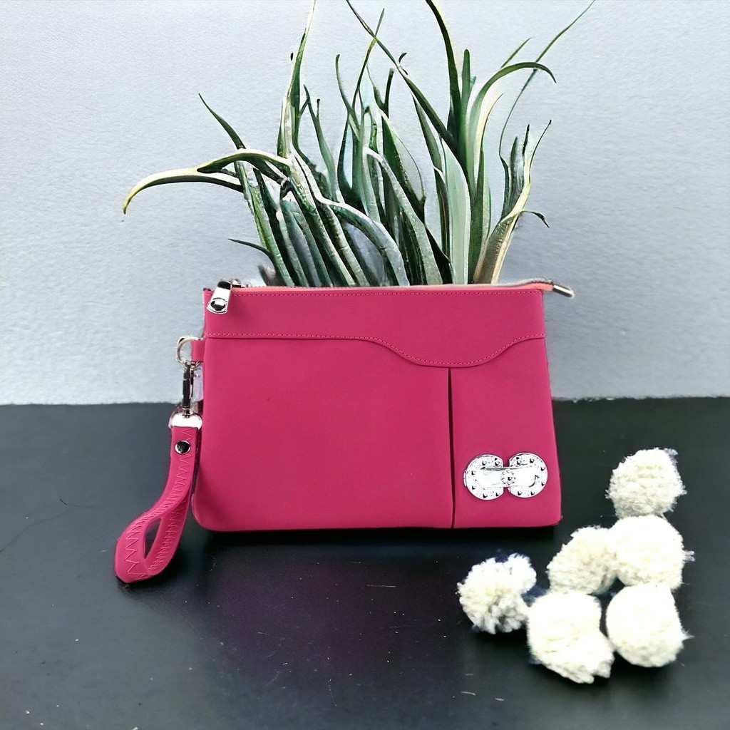 Dompet Hp Dan Uang Tas Tangan Wanita Resleting Premium