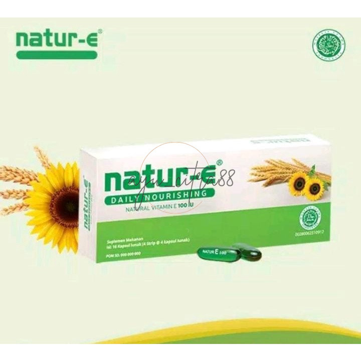 NATUR-E Daily Nourising  Kapsul Hijau Original