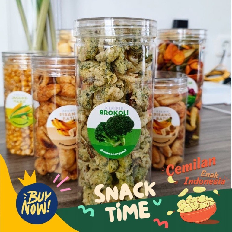 

PROMO SPESIAL KERIPIK BROKOLI CRISPY PREMIUM JUMBO 1300ml | KERIPIK SAYUR BUAH PREMIUM | MAKANAN DIET SEHAT | VEGETARIAN | VEGAN | HALAL