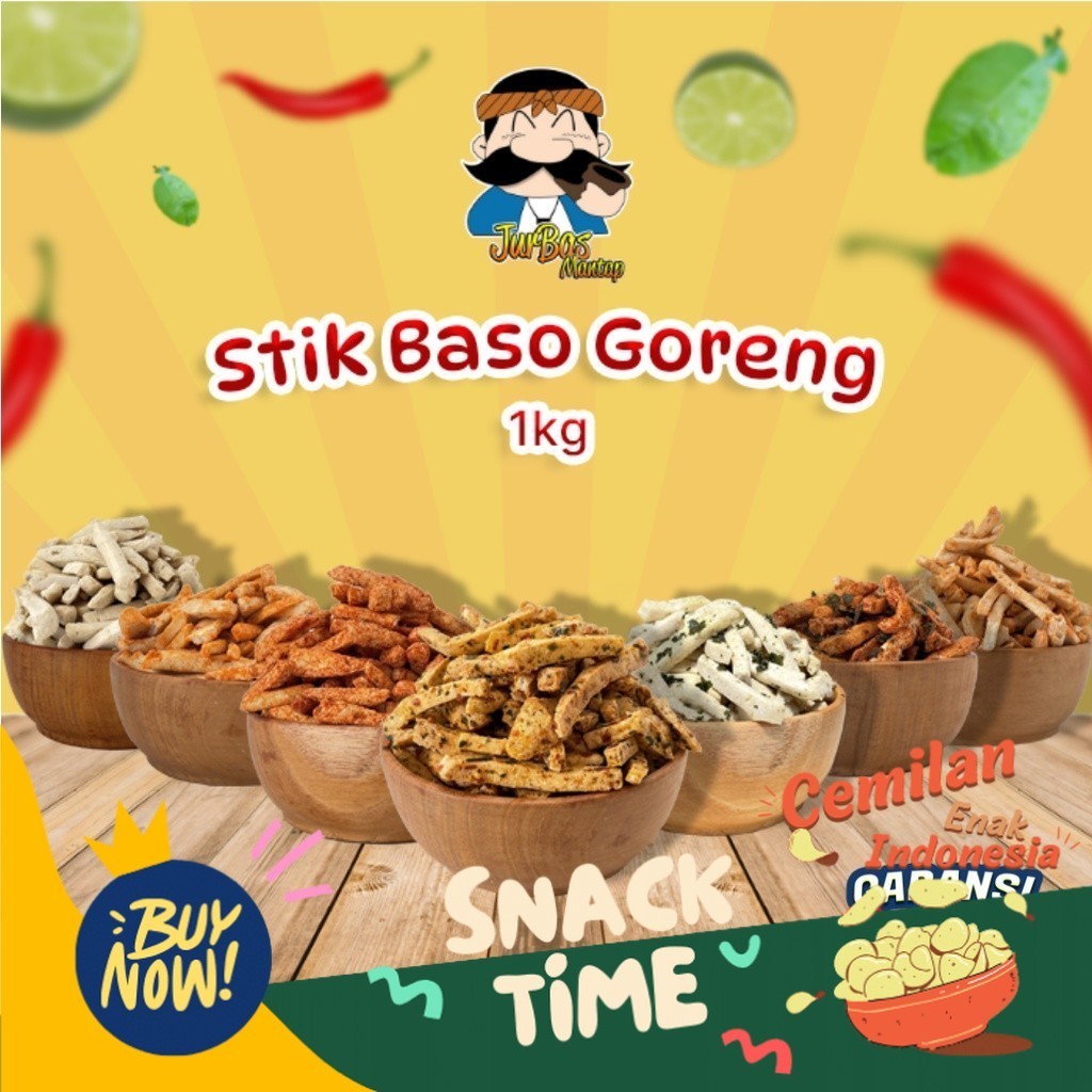 

PROMO SPESIAL Basreng 1 Kg (Baso Goreng)