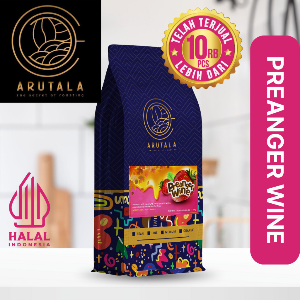 

Kopi Arabika Jawa Preanger Wine 200 gram -CB 2