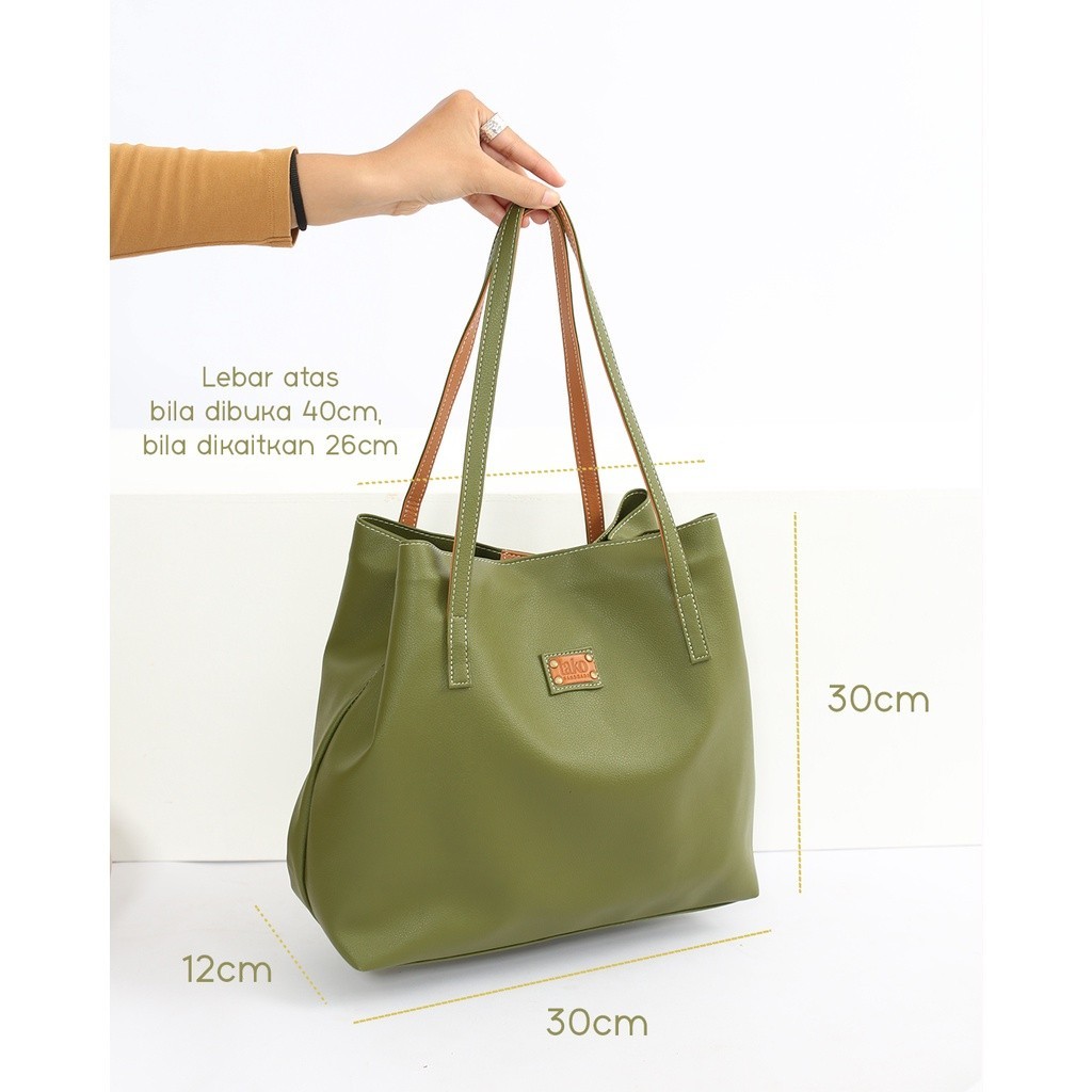 . Tako Bags - Tote Bag - Tashi Green Pickle