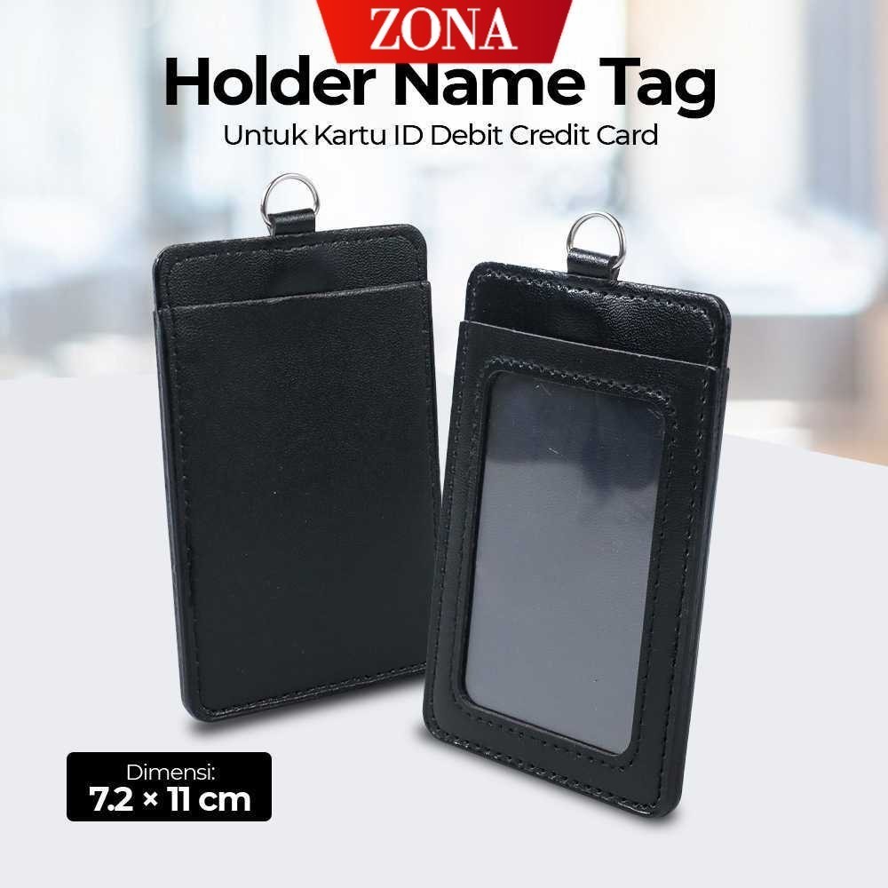 

ZONA Kantung Badge Holder Name Tag Kartu ID Debit Credit Card - 610