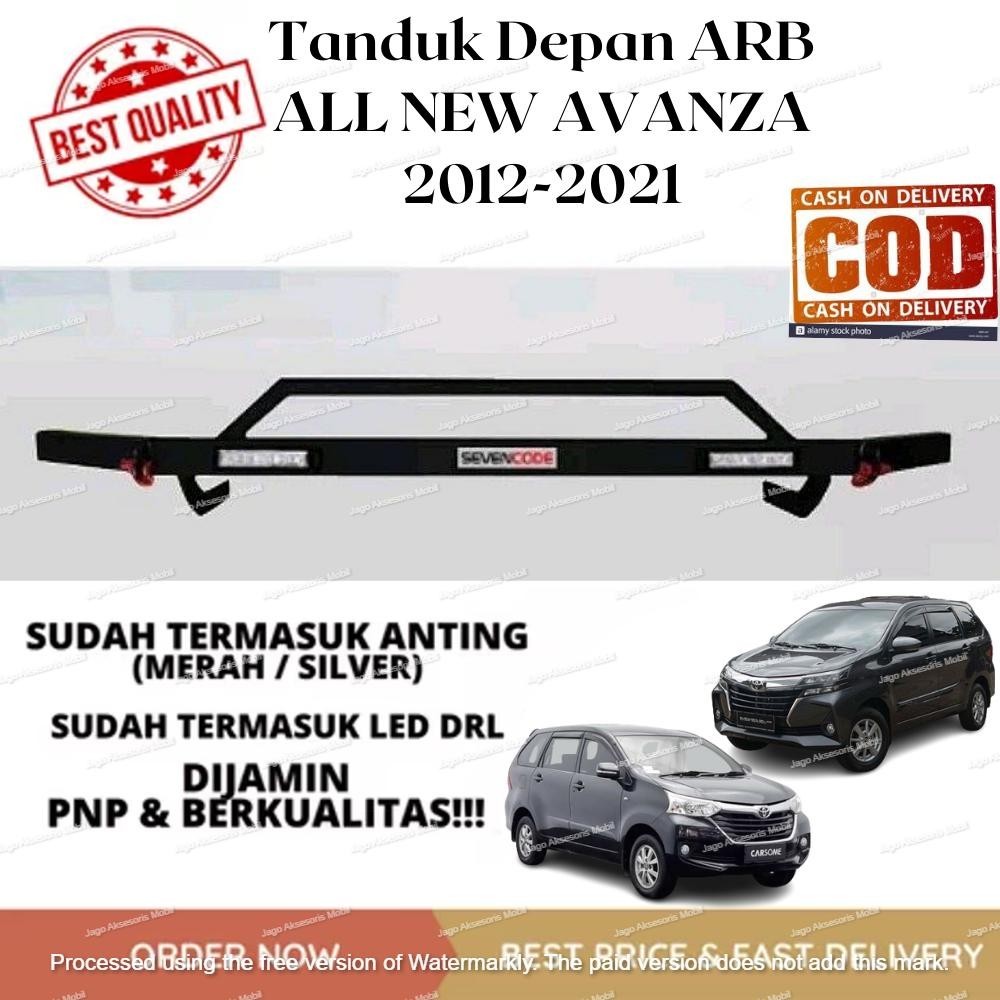 BUMPER BESI DEPAN BELAKANG PELINDUNG BEMPER MOBIL ALL NEW AVANZA 2012-2021