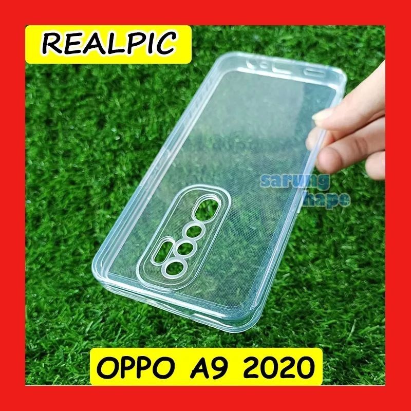 Case bening  OPPO A9 A5 2020   Casing silikon airbag space bening clear Putih transparan