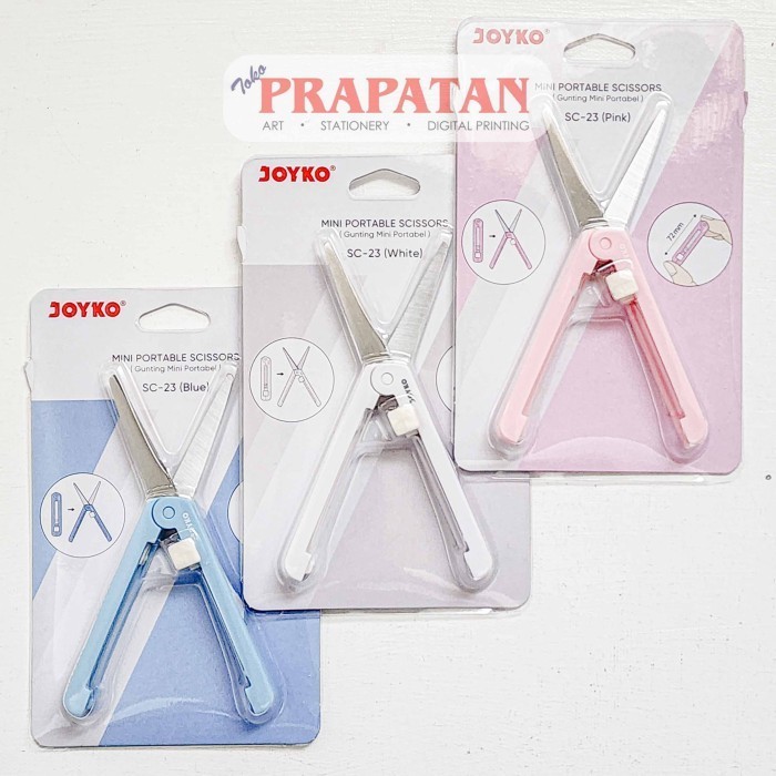 

Gunting Joyko Mini Portable SC-23 | Joyko Scissors -YY41