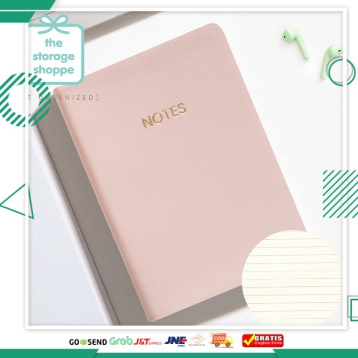 

Paling Murah A6 Notebook Journal Lined Plain Dotted Grid - Pink, Lined