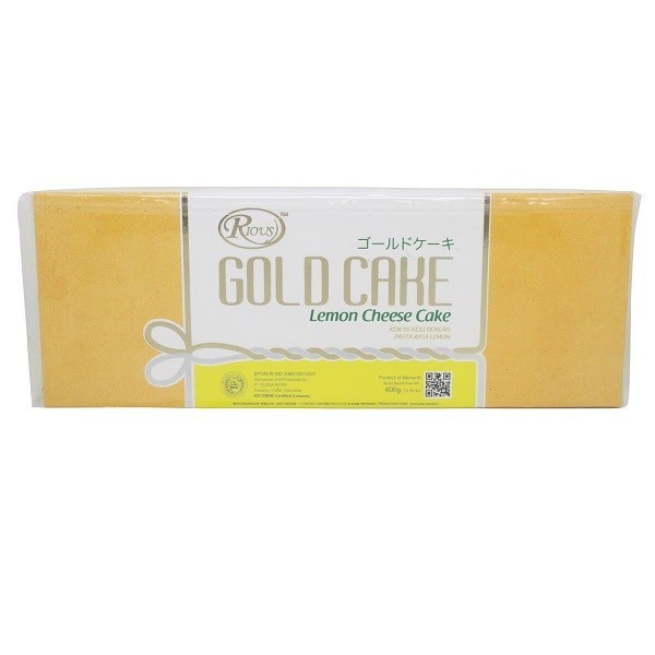 

RIOUS GOLDCAKE LEMONCHEESE BSR 400GR