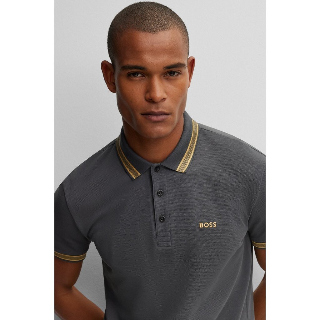 TEMPAT YA PROMO HUGO BOSS POLO Shirt Branded Original pria men Paddy