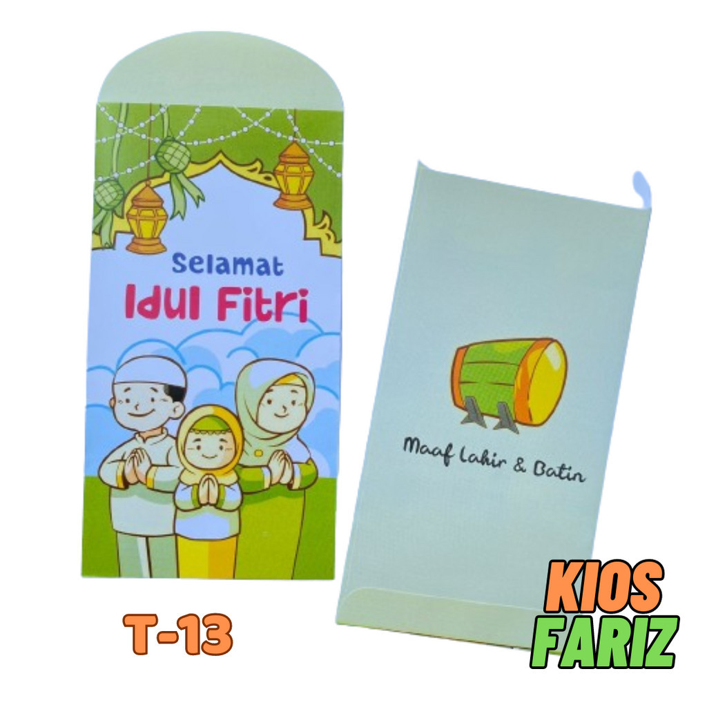 

Amplop Lebaran Size L Seri IDUL FITRI ( Kode T ) 1 pak isi 10 | Amplop Lebaran Premium | Amplop Lebaran Seri Idul Fitri | Amplop Lebaran | Angpau | Amplop Lebaran Murah