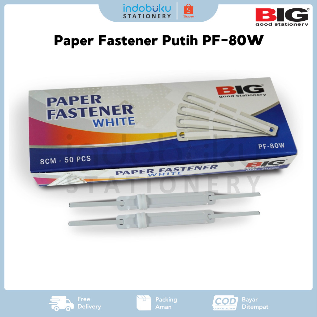 

Paper Fastener BIG Putih PF-80W