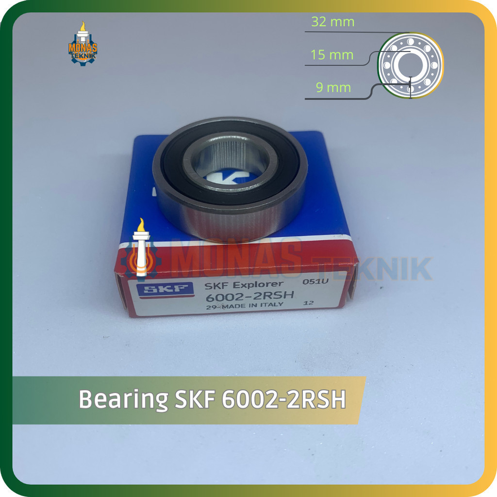 BEARING SKF 6002-2RSH KLAHER LAHER