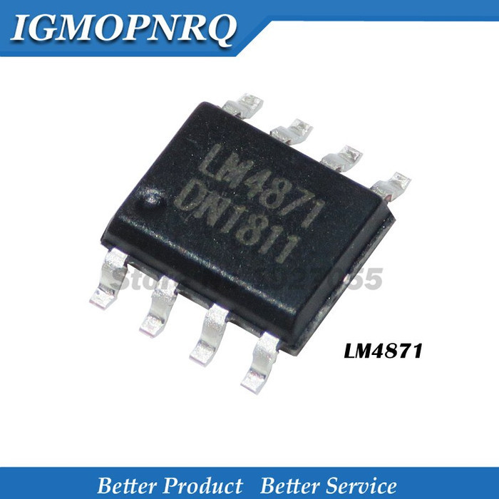 LM4871MX LM4871 LM4871T SOP8 SMD -BB12