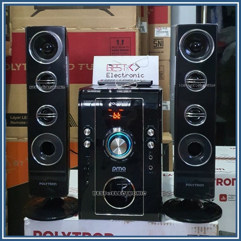RAMADAN SALE SPEAKER AKTIF POLYTRON PMA 9526 PMA9526 RADIO FM + BLUETOOTH