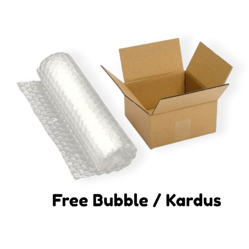 

FREE BUBBLE / KARDUS PACKING