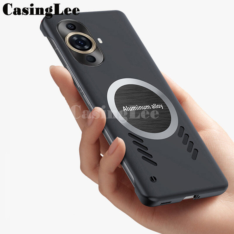 For Huawei Nova 11 Pro Case Ultra Thin Frameless Case Clear Matte Back Cover for Huawei Nova11 Pro M