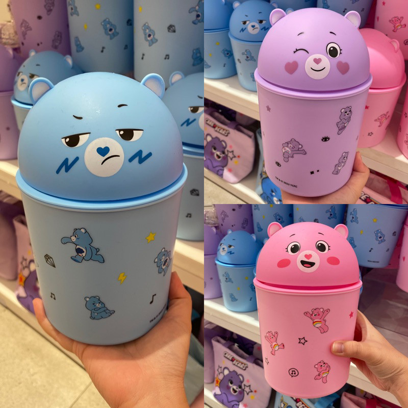 Miniso x Care Bears - Tempat Sampah Care Bears