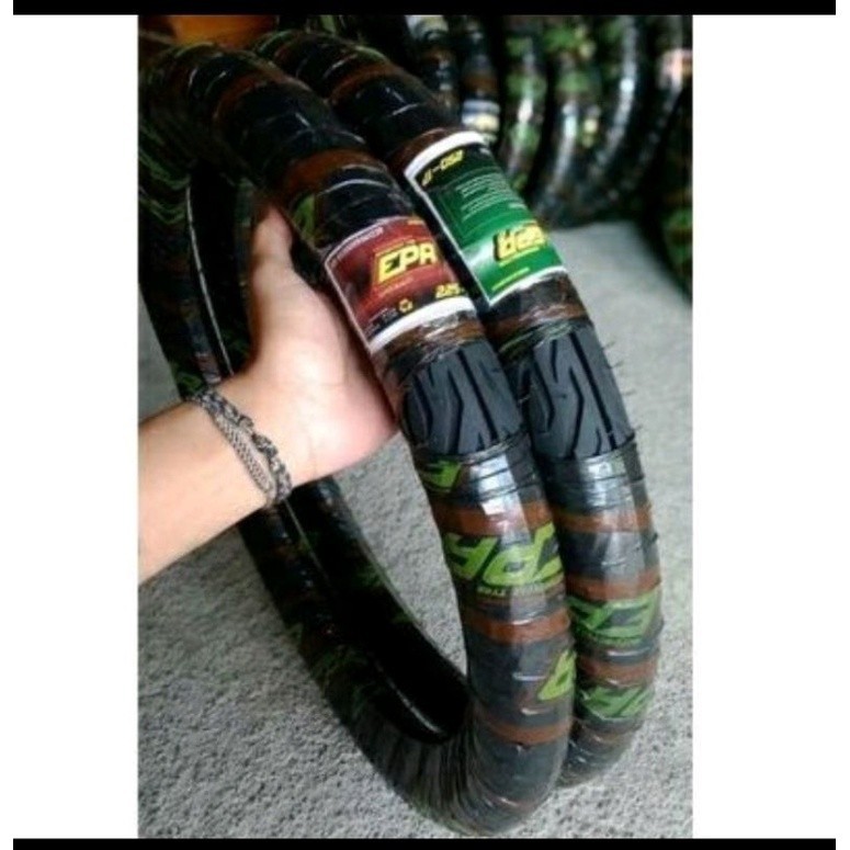 Sepasang Ban Motor Bebek Ring 17 ukuran 225-17 & 250-17 Merk RANDOM