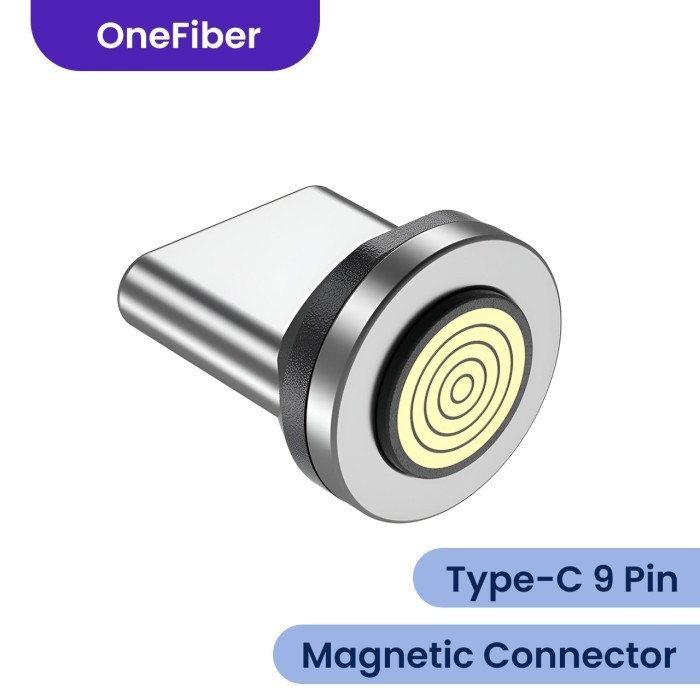Spare 9-pin Magnetic Connector / Tip Kabel USB Magnetic Onefiber