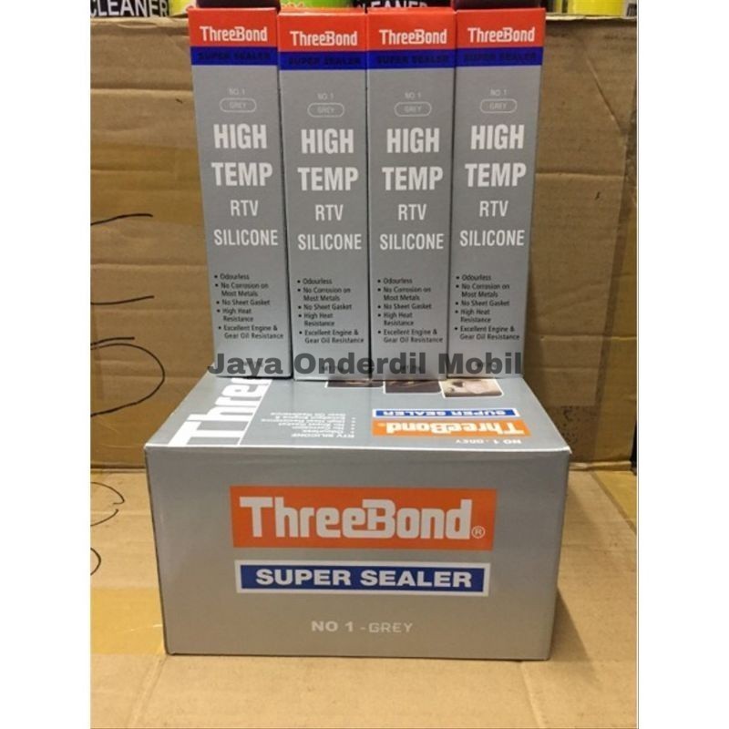 

Promo THREEBOND GREY 75Gr Super Sealer No.1 Grey 75GR - Lem Gasket / Packing / Paking