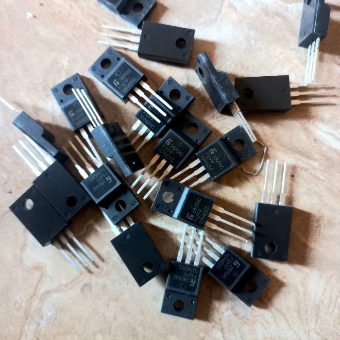 Mosfet FET 10N65 10 N 65 10N65C fpqf10n65 fqpf 10n65c TR transistor 10a pengganti 7n65 Fajar elektro