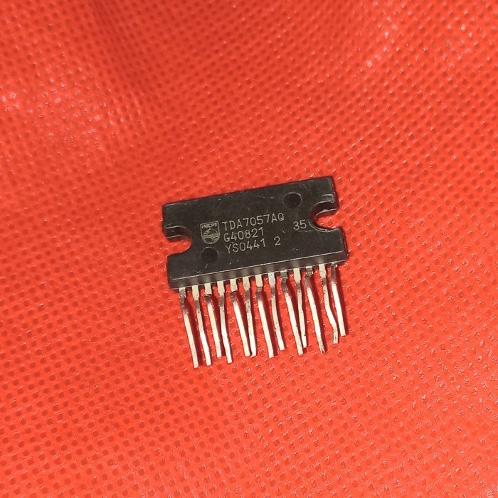 IC TDA7057 TDA 7057 TDA7057AQ 7057AQ stereo audio amplifier A Fajar elektro 2