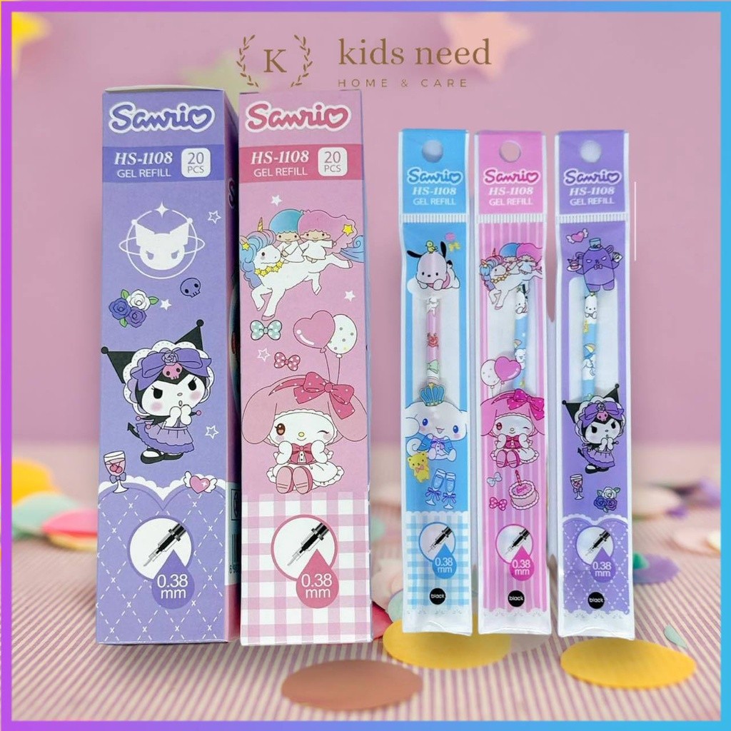 

[20 PCS] ISI Pulpen Gel / Refill Jel Pulpen / Isi Ulang Pen GPR / Refil Tinta Pulpen Gen Karakter Lucu