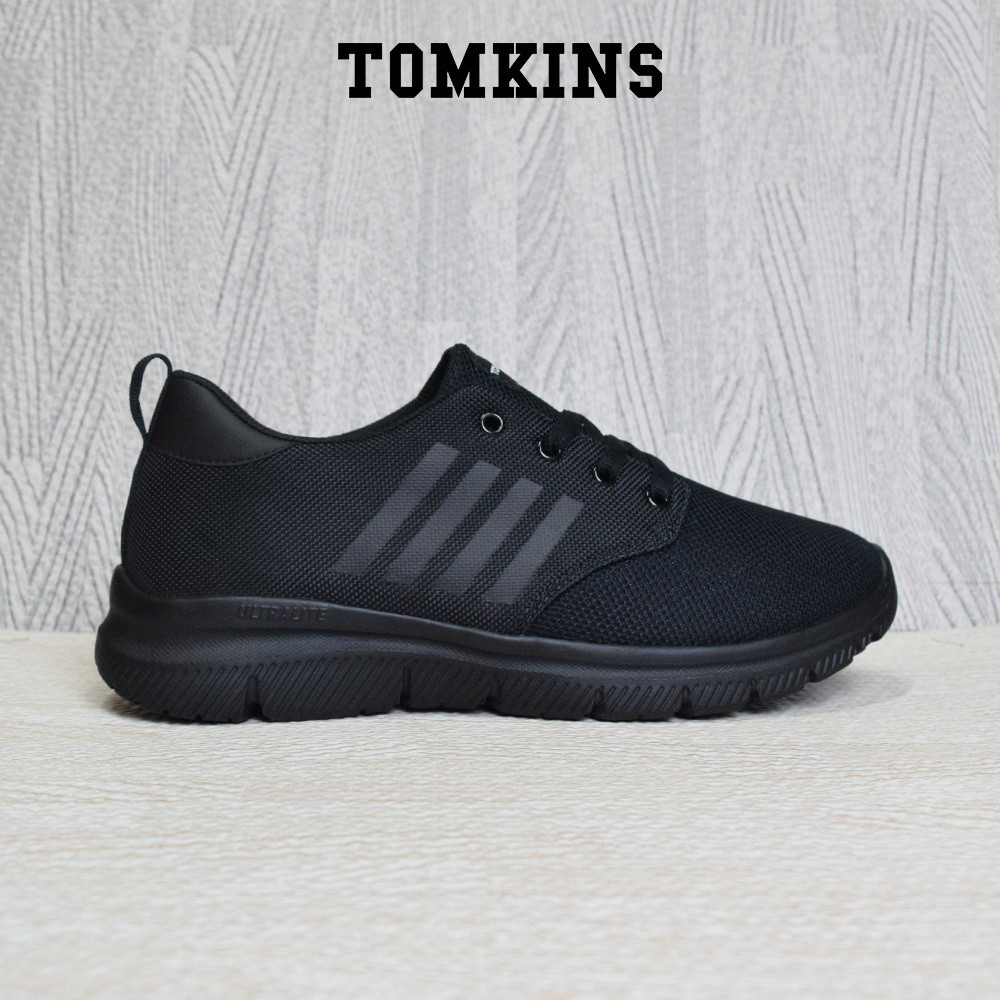TOMKINS Capitano - Black Sepatu Sneakers Pria