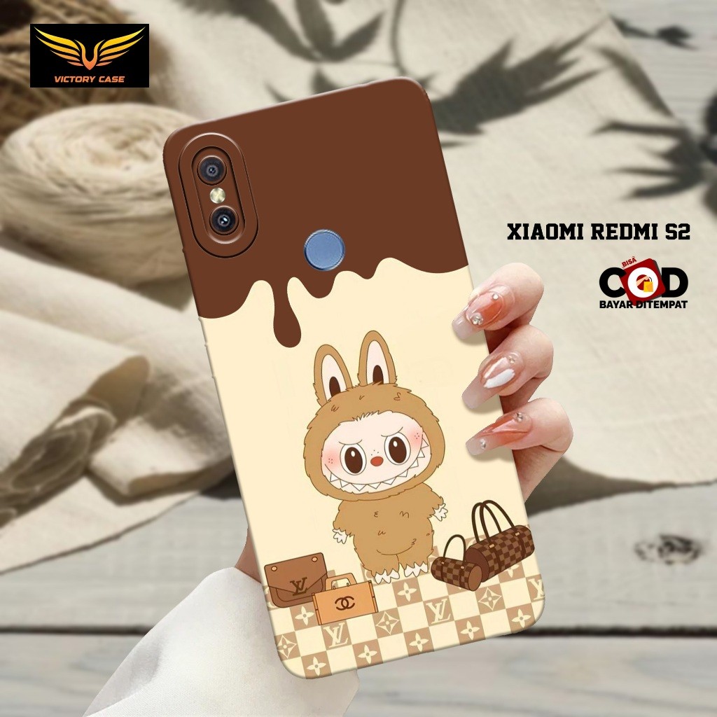 New Labubu Case - Softcase Xiaomi Redmi S2 - Terbaru - Case Hp Xiaomi Redmi S2 - Casing Xiaomi Redmi