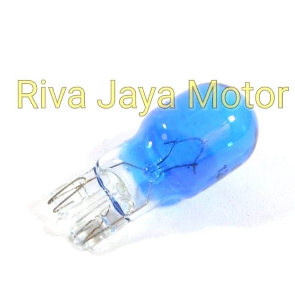 Bohlam Lampu Sen Colok T13 Biru Universal Semua Motor