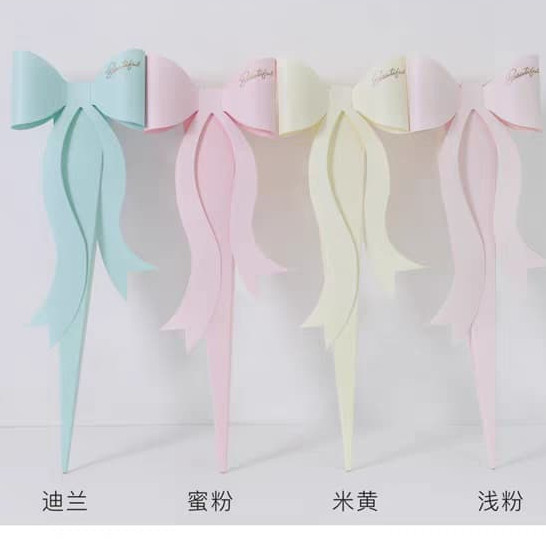 

Box Bunga Buket Pita | Flower Cone Paper Harga Satuan