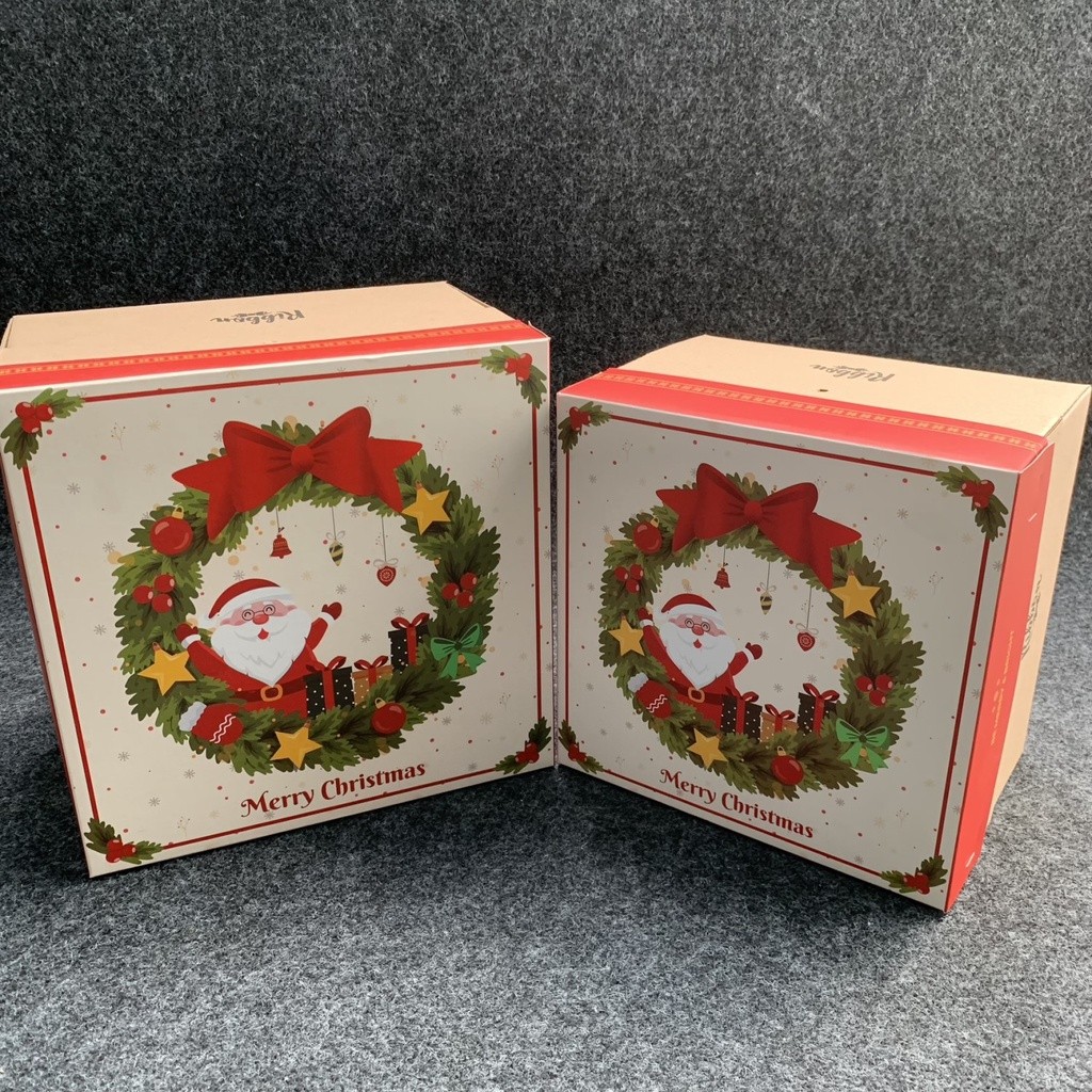 

[SDW] pekanbaru/Christmas Hampers Box / Kotak Hampers Natal Besar Ribbon