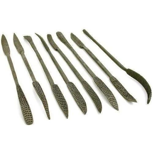 

8pcs Wood Rotary Cutter Carved Knife Cutter Manually Shaped Tooth Woodworking Rasp Rotation Hardware Cutting Repair Tools