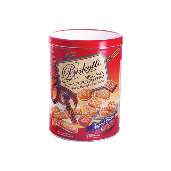 

WAFER BISKITOP Biskotto Best-Mix Assorted Biscuits KALENG ISI 600GR