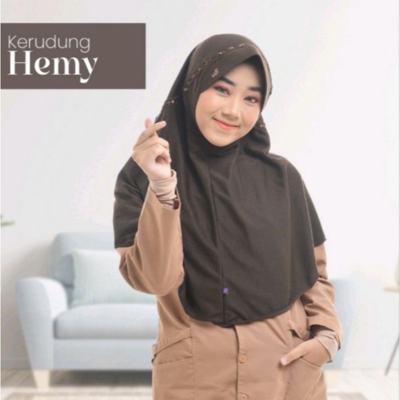 Ahla.store.id KERUDUNG RABBANI KW SEKOLAH INSTAN HEMY