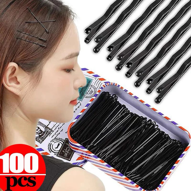 

Jepit Pentol RIK 100Pcs Free Box Kaleng - Jepit Pentul 100Pcs - Jepit Sanggul - Jepit Lidi Keren