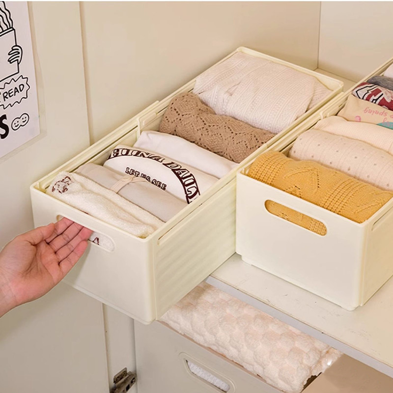 Lemari Fleksibel Kotak Penyimpanan Rak Lemari Pakaian Organizer