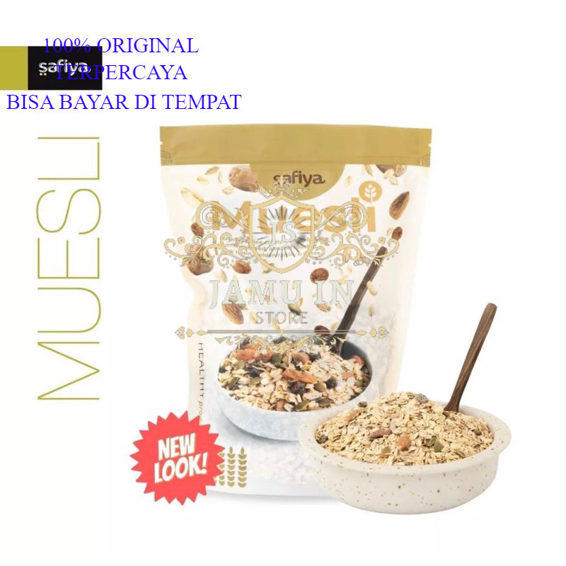 

Muesli Fruit and Seed 1 Kg Sereal Sehat Authentic Safiya Food Makanan diet