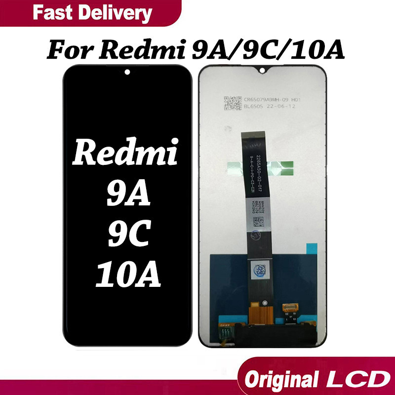 LCD Redmi 9A 9C 10A Original TOUCHSCREEN Fullset Crown Murah Compatible For Glass Touch Screen Digitizer asli