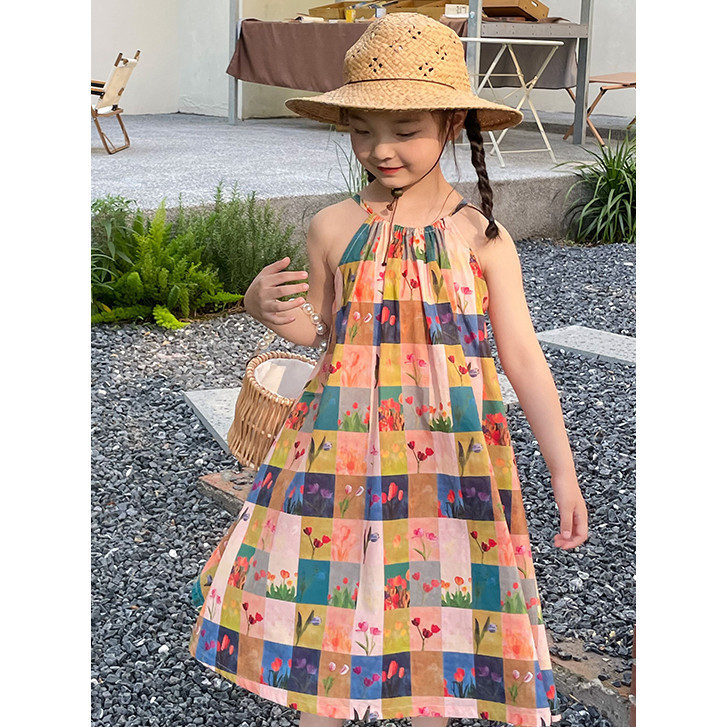 CASHA - ZRX PAKAIAN WANITA LESA / SLEEVESS GIRLS DRESS KIDS / Dress Anak Kekinian / Outfit Dress Ana