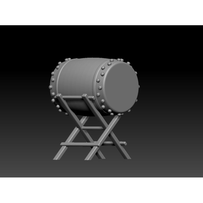 Figure Resin Bedug Skala 64 Miniatur Pajangan Diorama Diecast