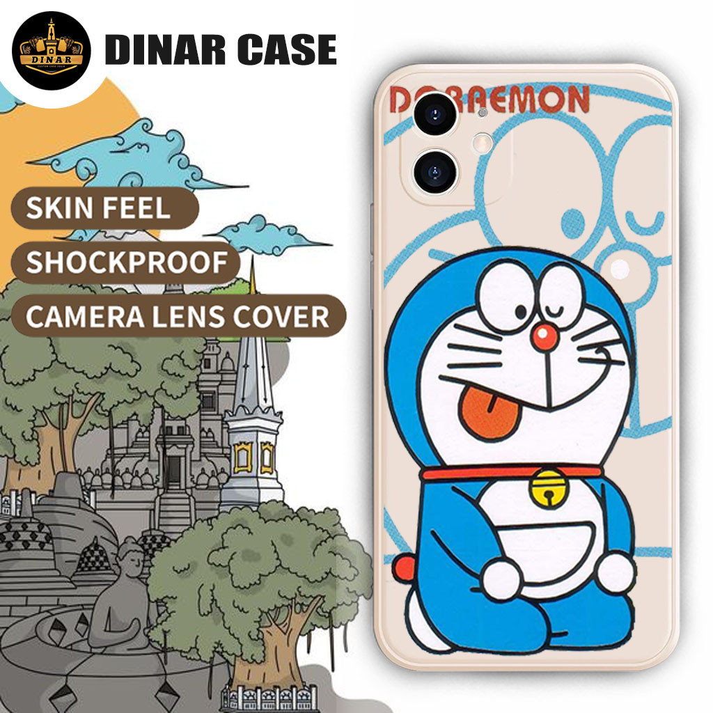 Softcase Realme 5 5 PRO C11 C15 C20 C21 C21Y C25 C31 C30 C35 C55 C33. Motif Gambar    DN276 DORAEMON