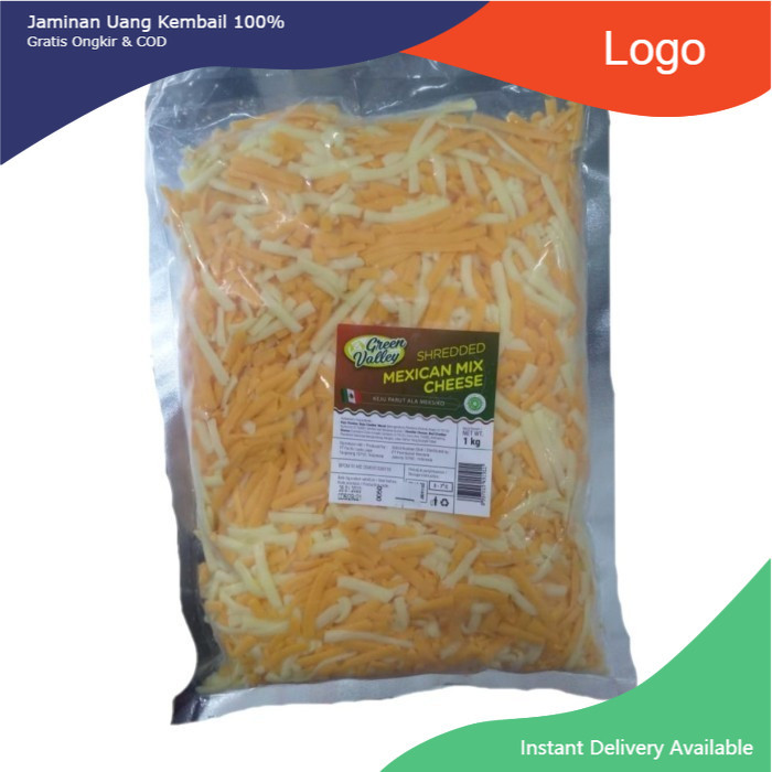 

Red Cheddar Mix Cheddar Green Valley Mexican - 1 Kg