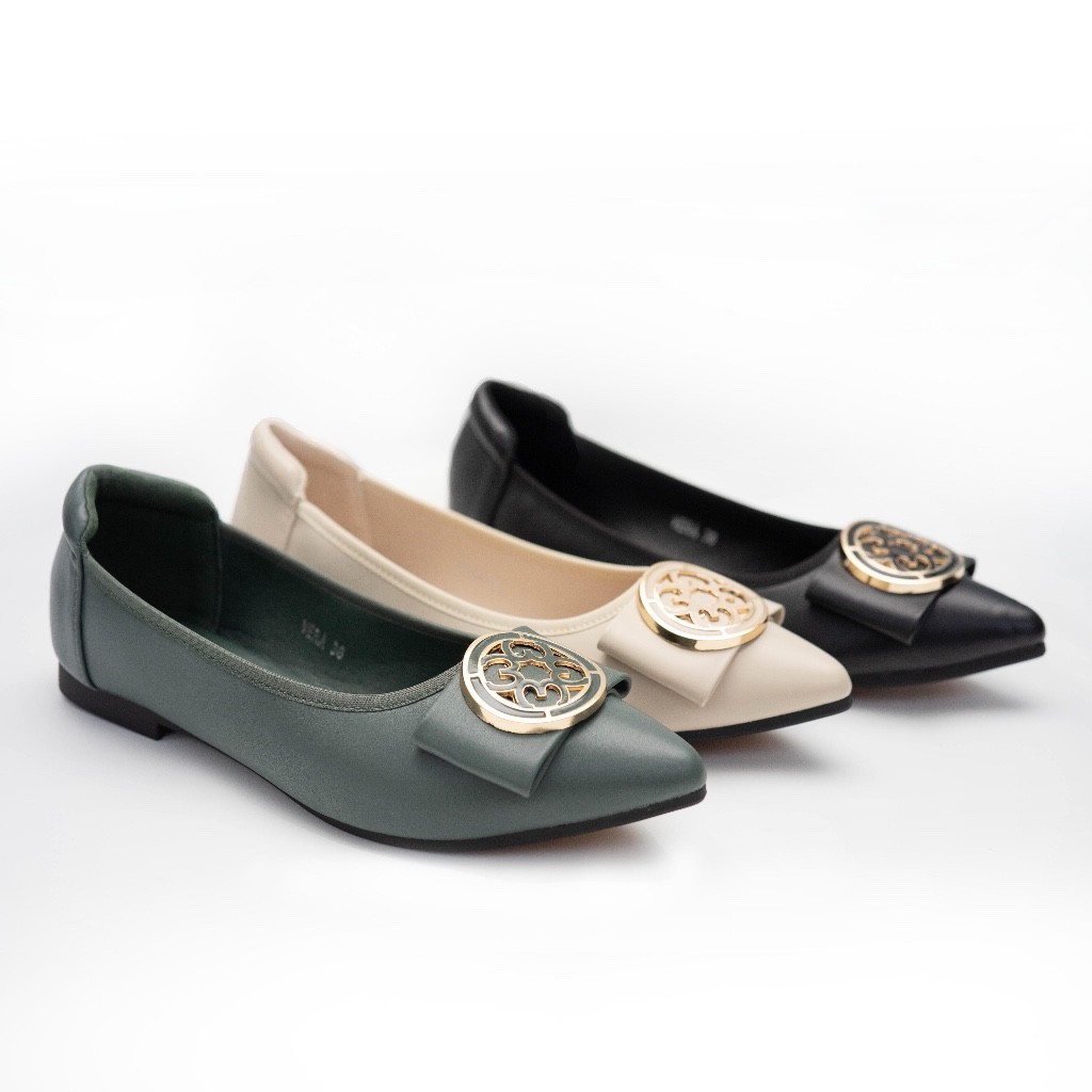 Gio Saverino JKT Gio Saverino Sepatu Flat Shoes Wanita Vera Mewah