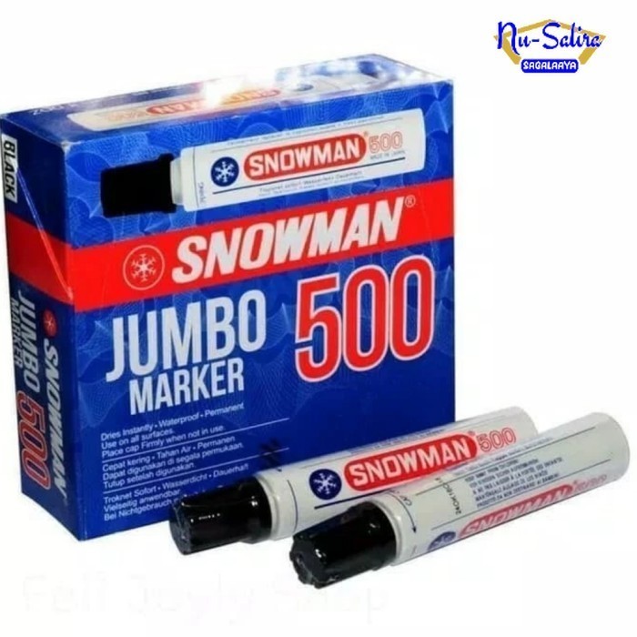 

Spidol Snowman 500 Jumbo - Merah Nu-Salira